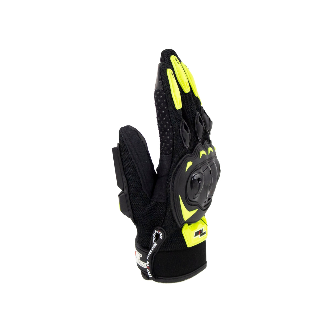 Guante Para Motociclista Speed Color Neon-Verde