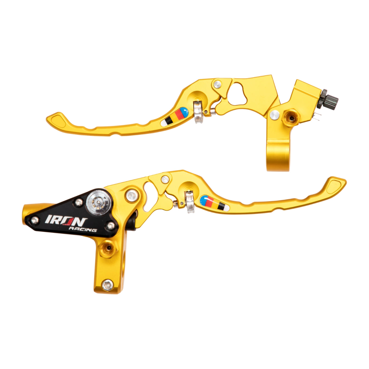 Kit Bomba de Freno de Lujo Con Seguro y Manija Universal IR-S8 Color Dorado