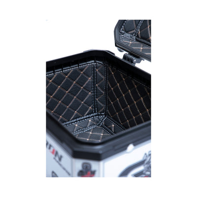 Maletero De Aluminio de Lujo Travel Silver | 45 Litros