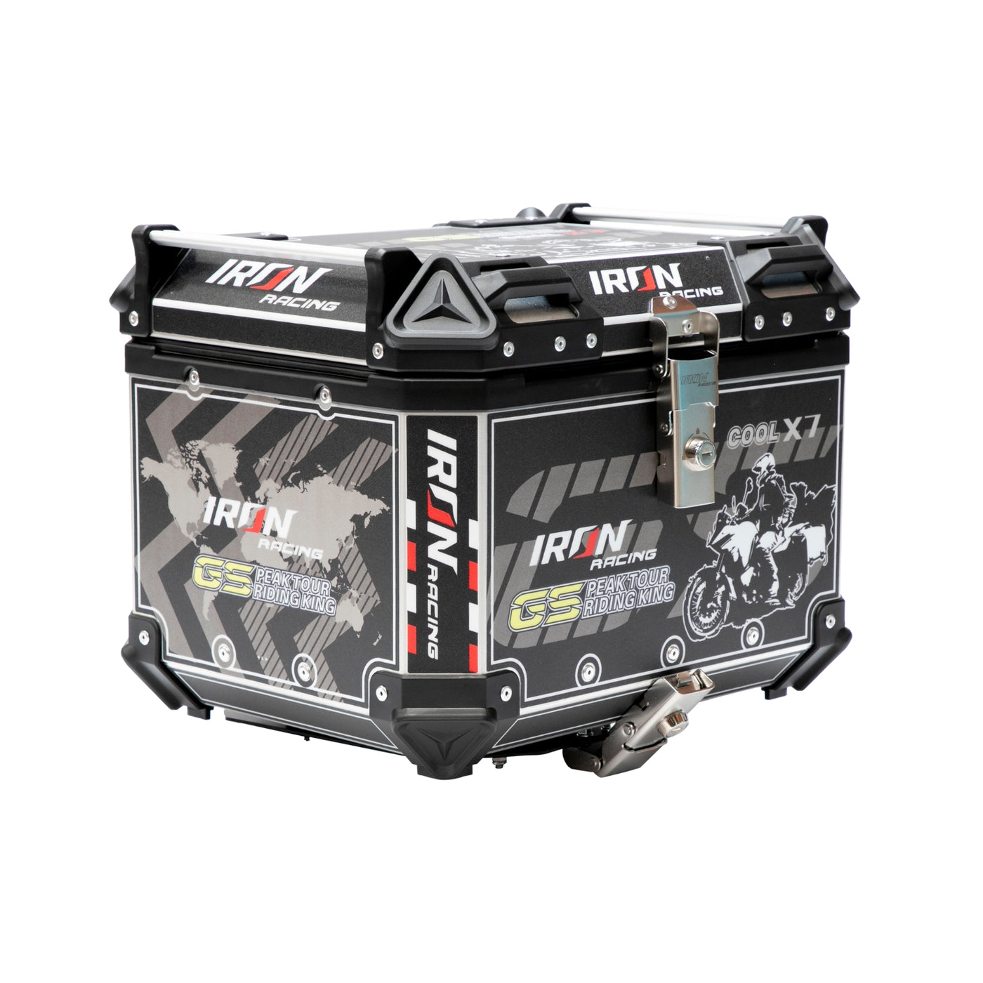 Maletero De Aluminio de Lujo GS Cool | 45 Litros