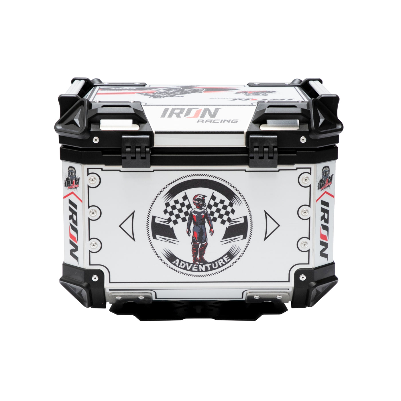 Maletero De Aluminio de Lujo Travel Silver | 45 Litros