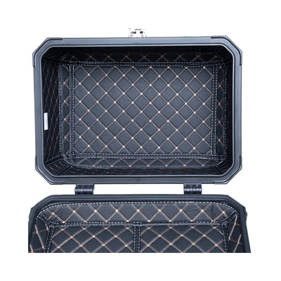 Maletero De Aluminio de Lujo Xtreme Silver| 45 Litros