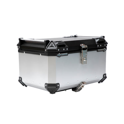 Maletero De Aluminio Silver | 65 Litros