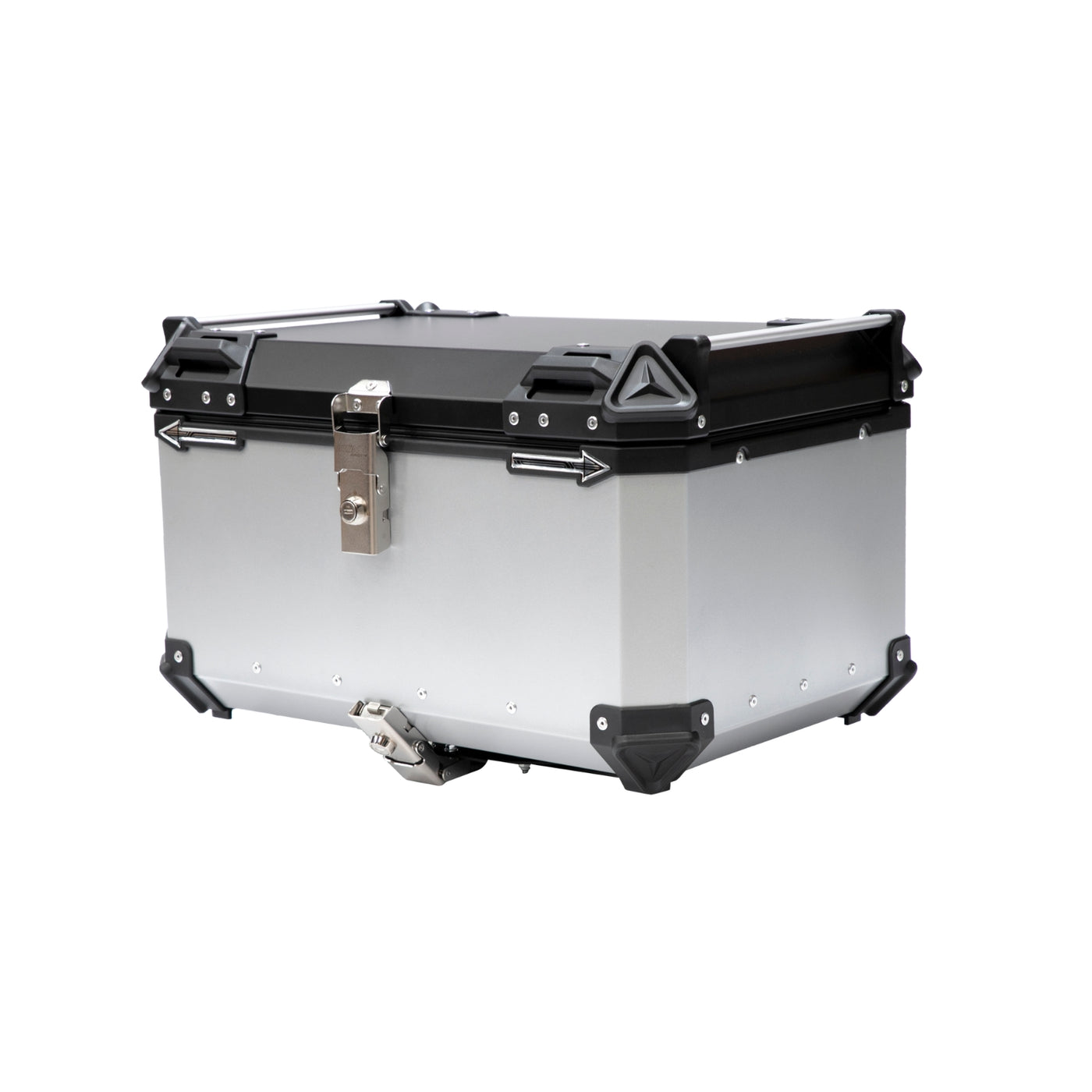 Maletero De Aluminio Silver | 65 Litros