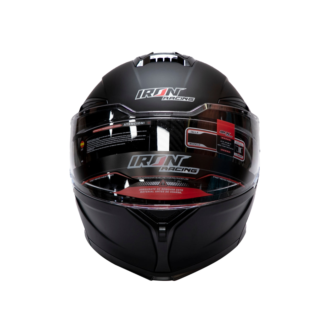 Casco Abatible AMT 903 Luchador Negro Mate