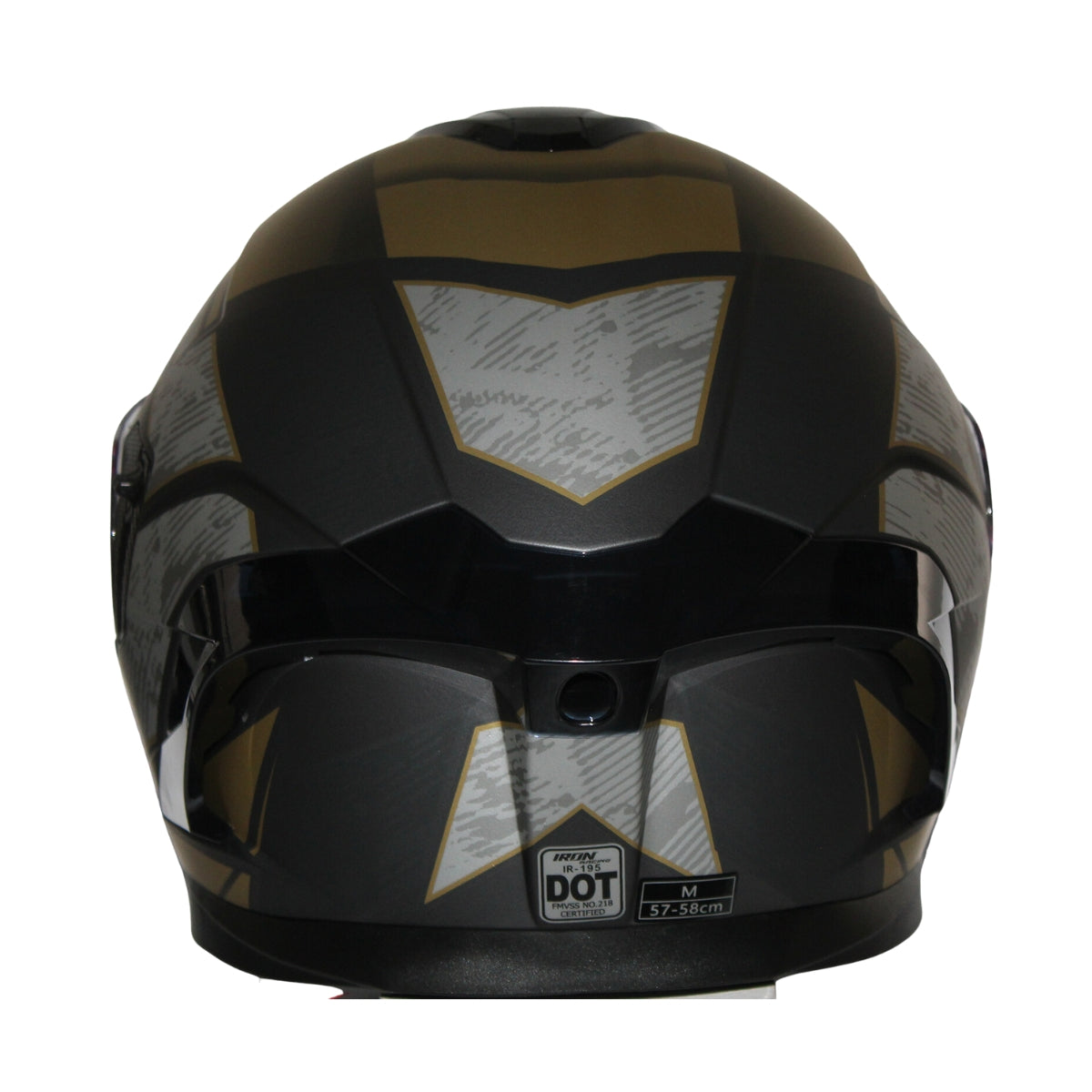 Casco Abatible AMT 903 Tretech Rojo Iron Racing_004