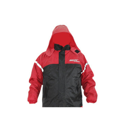 Impermeable Para Motociclista Juego 2 Pzas Color Rojo